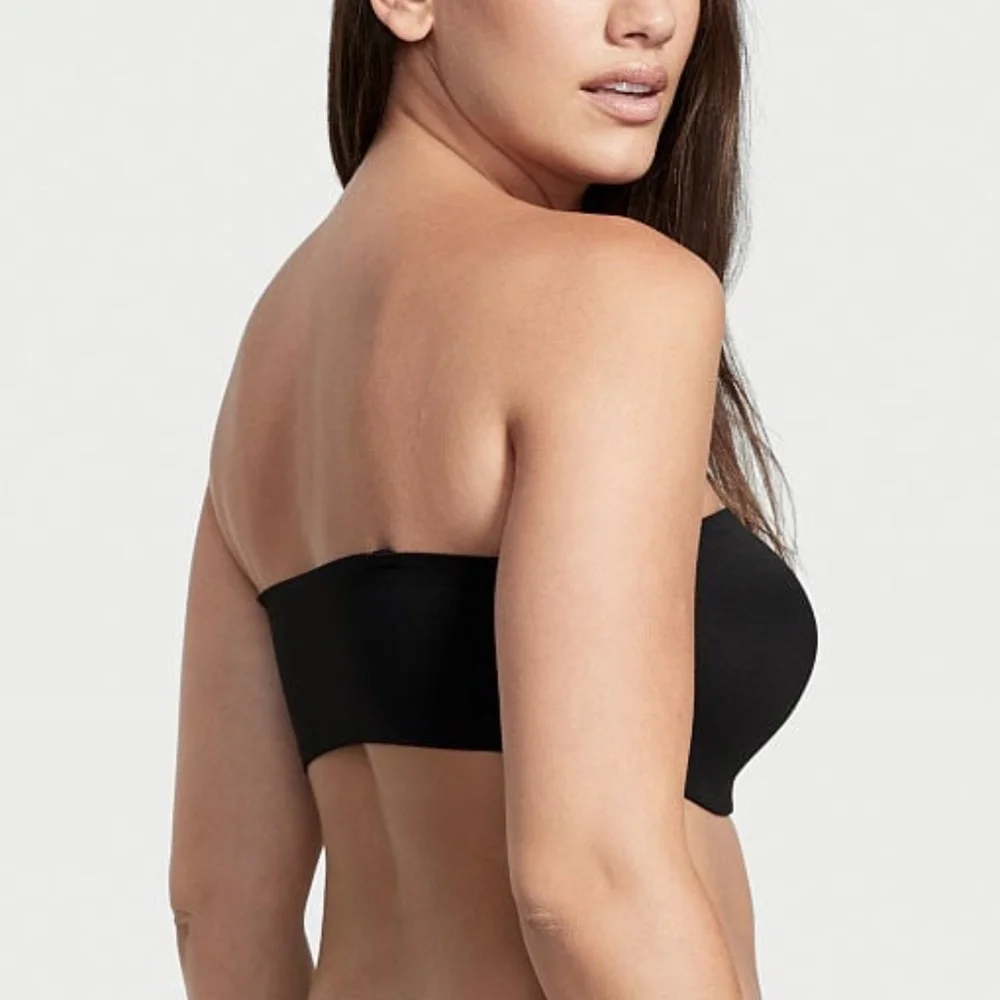 Victoria's Secret Black Love Cloud Wireless Strapless Bra
